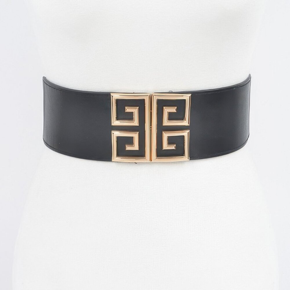 Metal Buckle Elastic Plus Size Belt